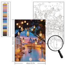 Load image into Gallery viewer, Emerald Lake - DIY Paint by Numbers
