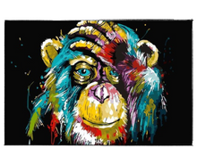 Load image into Gallery viewer, Colorful Monkey - DIY Paint by Numbers

