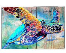 Load image into Gallery viewer, Turtle Art - DIY Paint by Numbers
