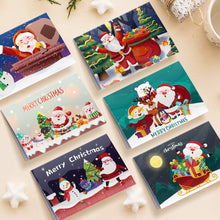 Load image into Gallery viewer, Paint by Numbers Christmas Card - Snow Collection (Set of 6)
