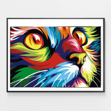 Load image into Gallery viewer, Colorful Cat - DIY Paint by Numbers
