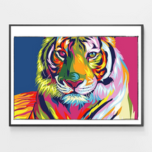 Load image into Gallery viewer, Colorful Tiger - DIY Paint by Numbers
