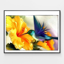 Load image into Gallery viewer, Little Hummingbird - DIY Paint by Numbers
