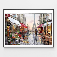 Load image into Gallery viewer, Paris Street - DIY Paint by Numbers
