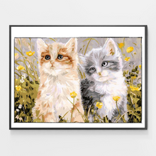 Load image into Gallery viewer, Two Little Kittens - DIY Paint by Numbers
