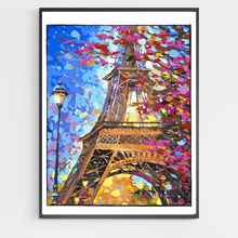 Load image into Gallery viewer, Eiffel Tower - DIY Paint by Numbers
