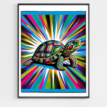 Load image into Gallery viewer, Pop Art Turtle - DIY Paint by Numbers
