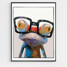 Load image into Gallery viewer, Pop Frog  - DIY Paint by Numbers
